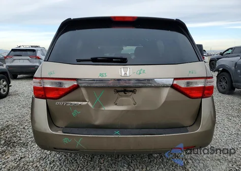 2012 Honda Odyssey Ex z USA, uszkodzony, nr VIN 5FNRL5H48CB081208